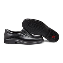 Load image into Gallery viewer, ECCO Mens Helsinki Black Slip On Shoe