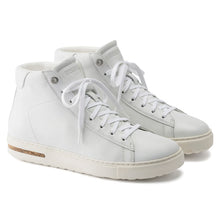 Load image into Gallery viewer, BIRKENSTOCK Bend Mid White Leather Hi Top Sneaker/Boot
