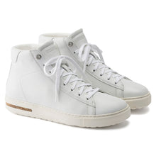 Load image into Gallery viewer, BIRKENSTOCK Bend Mid White Leather Hi Top Sneaker/Boot