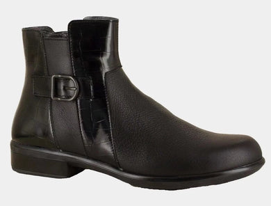 NAOT Maestro Black Combo Leather Ladies Ankle Boot | Soul 2 Sole Shoes