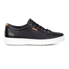 Load image into Gallery viewer, ECCo soft 7 Sneaker Mens Leather Sneaker in Black