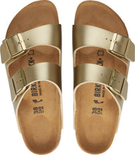 Load image into Gallery viewer, BIRKENSTOCK Arizona Gold Birko Flor Sandals