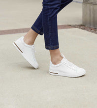 Load image into Gallery viewer, BIRKENSTOCK Bend White Leather Sneaker
