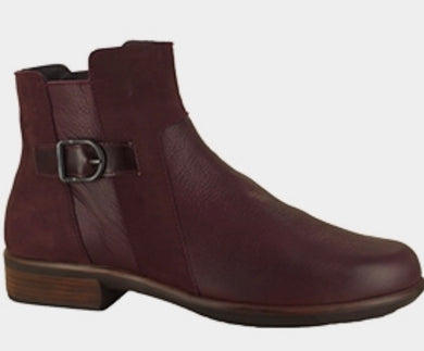 NAOT Maestro Bordeaux Leather Ladies Ankle Boot | Soul 2 Sole Shoes