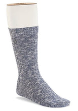 Load image into Gallery viewer, BIRKENSTOCK Socks Cotton Slub Blue/White