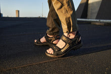 Load image into Gallery viewer, ECCO Offroad Yucatan Black Mens Sandal