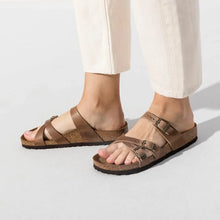 Load image into Gallery viewer, BIRKENSTOCK FRANCA TABACCO OILED LEATHER SANDAL