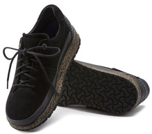 Load image into Gallery viewer, Birkenstock Honnef Low Black Suede Leather Shoe