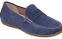 Load image into Gallery viewer, SIOUX Carmona Indigo Suede Moccasin | Soul 2 Sole Shoes