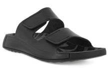Load image into Gallery viewer, ECCO 2nd Cozmo Black Mens Leather Sandal | Soul 2 Sole