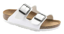 Load image into Gallery viewer, BIRKENSTOCK Kids Arizona BF White Slides | Soul 2 Sole