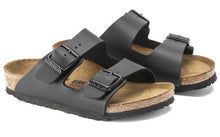 Load image into Gallery viewer, BIRKENSTOCK KIDS ARIZONA BLACK BF SLIDES