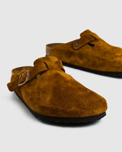Load image into Gallery viewer, BIRKENSTOCK Boston Mink Suede with Softbed