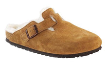Load image into Gallery viewer, Birkenstock Shearling Mink Suede Clogs