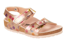Load image into Gallery viewer, BIRKENSTOCK Kids Colorado Electric Metallic Dots Copper BF