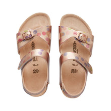 Load image into Gallery viewer, BIRKENSTOCK Kids Colorado Electric Metallic Dots Copper BF
