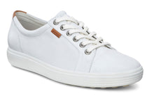 Load image into Gallery viewer, ECCO Soft 7 Leather Sneaker in White