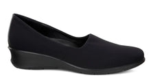 Load image into Gallery viewer, ECCO Felicia Black Textile Slip on Dress Shoe | Soul 2 Sole Shoes

