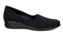 Load image into Gallery viewer, ECCO Felicia Black Textile Slip on Dress Shoe | Soul 2 Sole Shoes