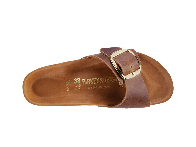 Brown Madrid Big Buckle Cognac BIRKENSTOCK Madrid Big Buckle Oiled
