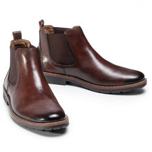 Load image into Gallery viewer, Rieker Mens Leather Chelsea Boot