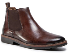 Load image into Gallery viewer, Rieker Mens Leather Chelsea pull on boot