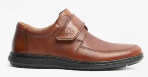Rieker Men's Extra Wide Shoe in Amaretto