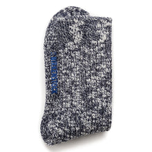 Load image into Gallery viewer, Birkenstock Socks Cotton Slub Blue/Grey
