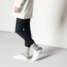 Load image into Gallery viewer, BIRKENSTOCK Socks Cotton Slub Grey/White