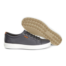 Load image into Gallery viewer, ECCO Soft 7 Leather Sneaker in Black / White Comfort