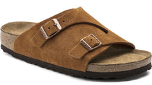 Load image into Gallery viewer, Birkenstock Zurich Suede Slides in Mink