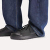 BIRKENSTOCK Bend Low Black Natural Leather Sneaker (w black sole)