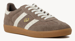 GOODSOLE Parallel Sneaker in Walnut/Ivory Suede