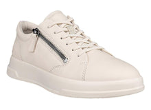 Load image into Gallery viewer, ECCO Move Zip Sneaker in Limestone Leather
