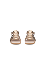 Load image into Gallery viewer, ECCO Sculpted Alba 25 Nature Foil Ladies Sandal
