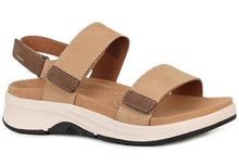 Load image into Gallery viewer, JOSEF SEIBEL Estelle 04 2 Strap Creme Leather Sandal
