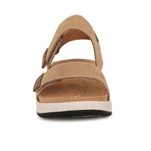 Load image into Gallery viewer, JOSEF SEIBEL Estelle 04 2 Strap Creme Leather Sandal

