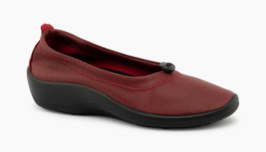 ARCOPEDICO Cabrera Cherry Ladies Ballet Flat