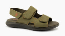 Load image into Gallery viewer, ARCOPEDICO Sumava Olive Ladies Adjustable Sandal
