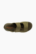 Load image into Gallery viewer, ARCOPEDICO Sumava Olive Ladies Adjustable Sandal

