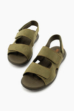 Load image into Gallery viewer, ARCOPEDICO Sumava Olive Ladies Adjustable Sandal
