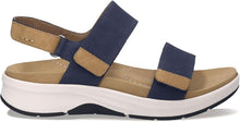 Load image into Gallery viewer, JOSEF SEIBEL Estelle 04 2 Strap Ocean Leather Sandal
