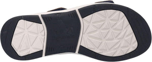 JOSEF SEIBEL Estelle 04 2 Strap Ocean Leather Sandal