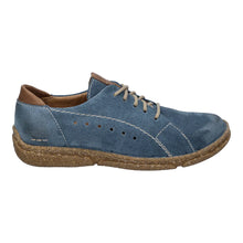 Load image into Gallery viewer, JOSEF SEIBEL Neele 67 Azur Suede Ladies Lace Up Walking Shoe

