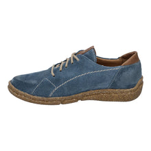 Load image into Gallery viewer, JOSEF SEIBEL Neele 67 Azur Suede Ladies Lace Up Walking Shoe
