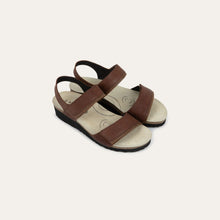 Load image into Gallery viewer, NAOT Aisha Arch Pro Cognac Ladies Leather Sandal
