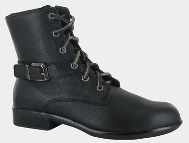 NAOT Alize Black Leather Ladies Lace up Boot | Soul 2 Sole Shoes