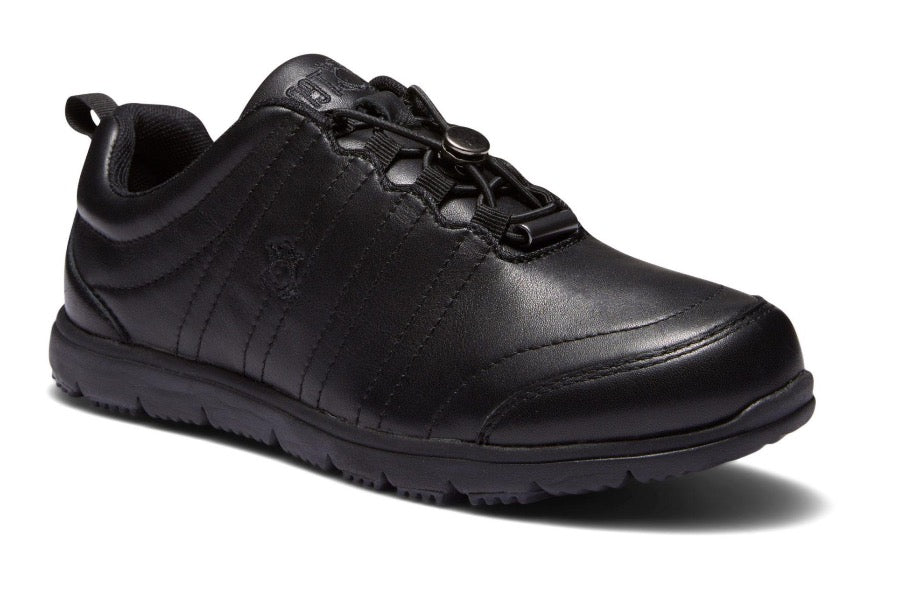 KROTEN Travelwalker Black Leather Men's Sneaker | Soul 2 Sole Shoes