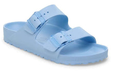 Load image into Gallery viewer, BIRKENSTOCK EVA Arizona Dusty Blue Stealth Buckle Waterproof Slides
