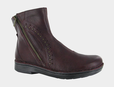 NAOT Cetona Bordeaux Leather Ladies Ankle Boot | Soul 2 Sole Shoes